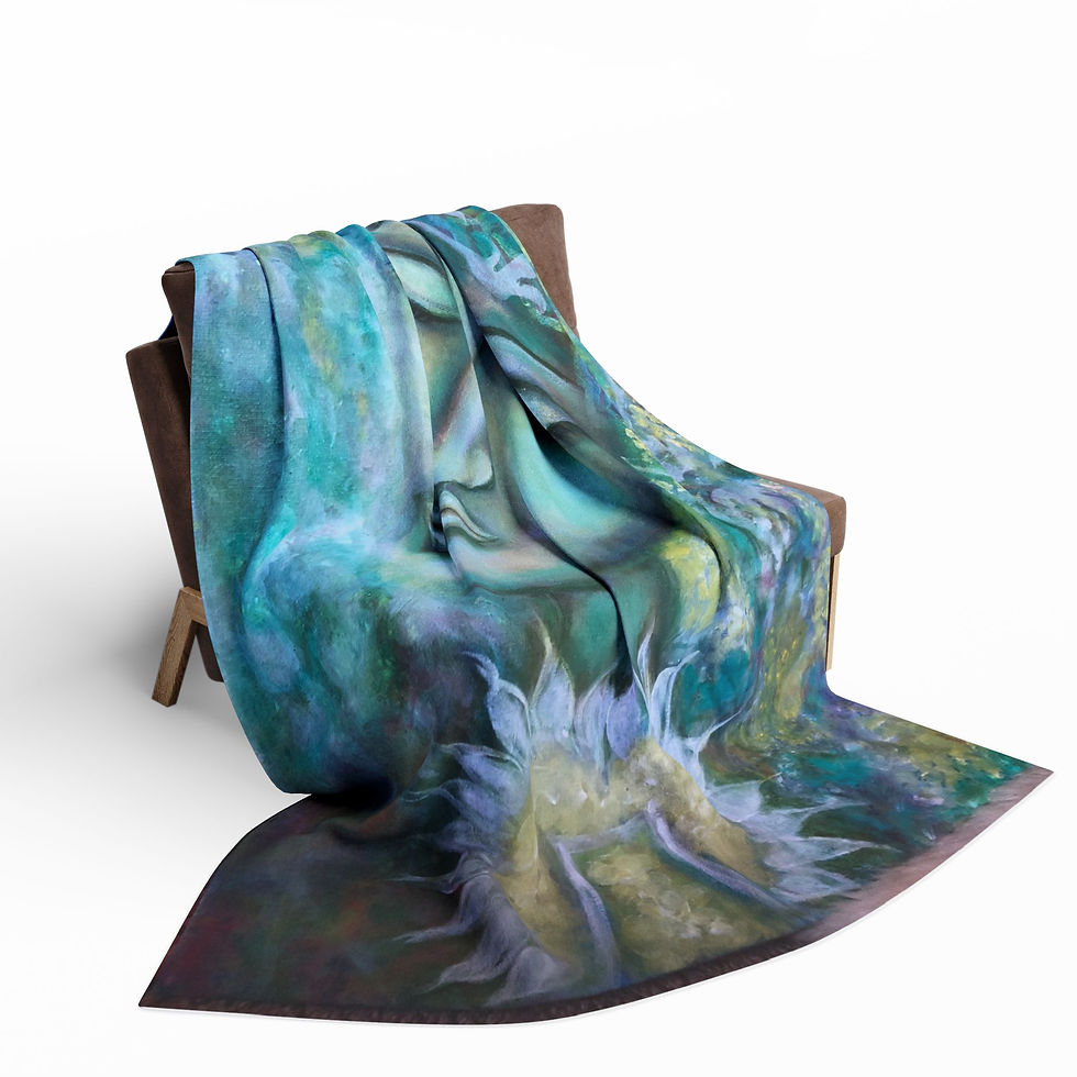 Thumbnail: Divine Feminine Arctic Fleece Blanket