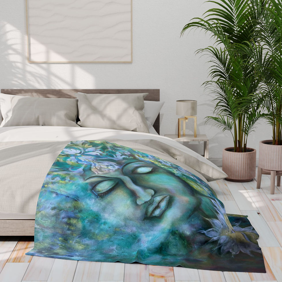 Thumbnail: Divine Feminine Arctic Fleece Blanket