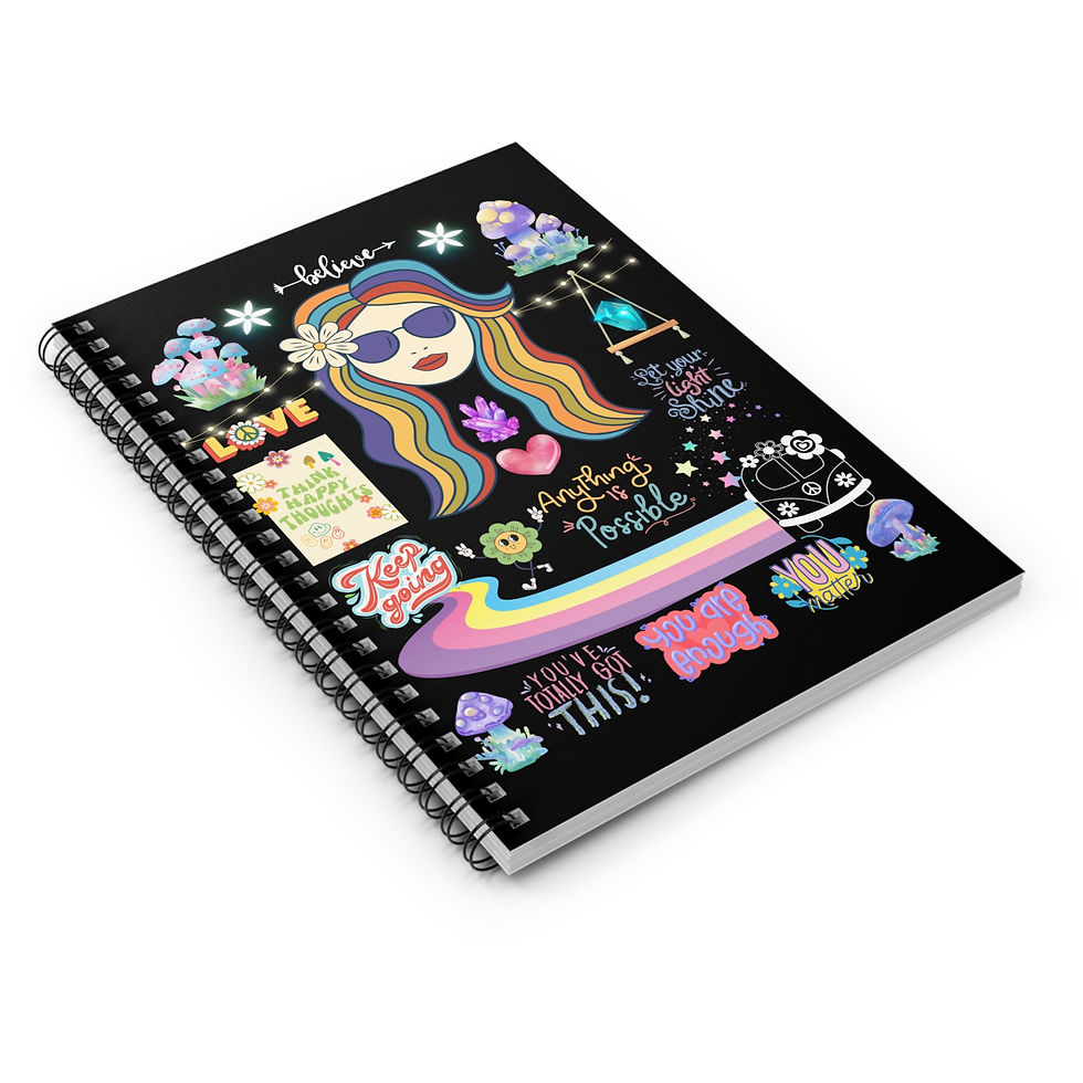 Thumbnail: Inspirational Spiral Notebook 