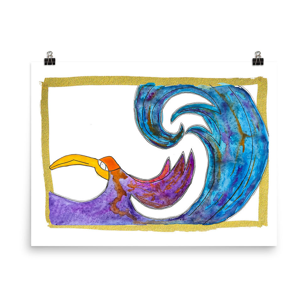 Ride the Toucan Wave PRiNT