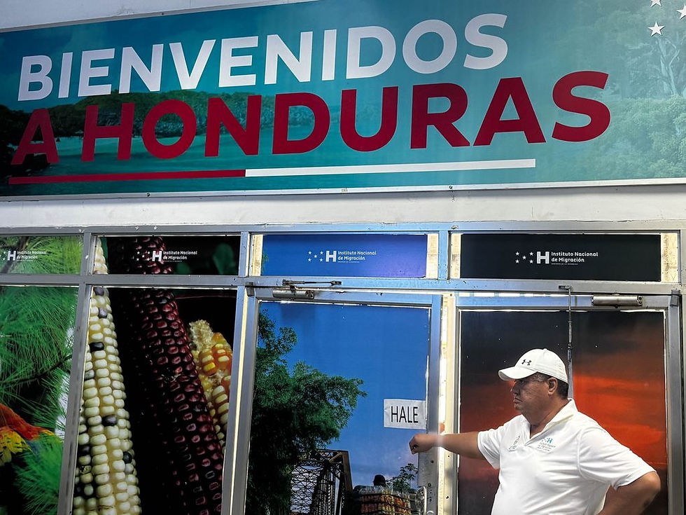 Grenze nach Honduras