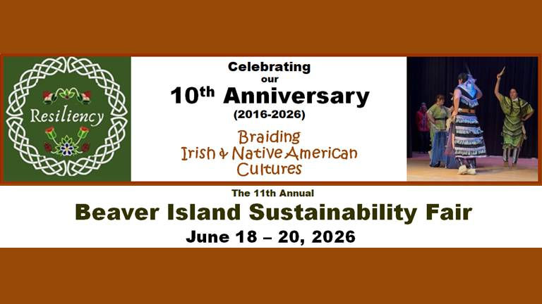 2026 Beaver Island Sustainability Fair - "Braiding Irish & Native American Cultures"