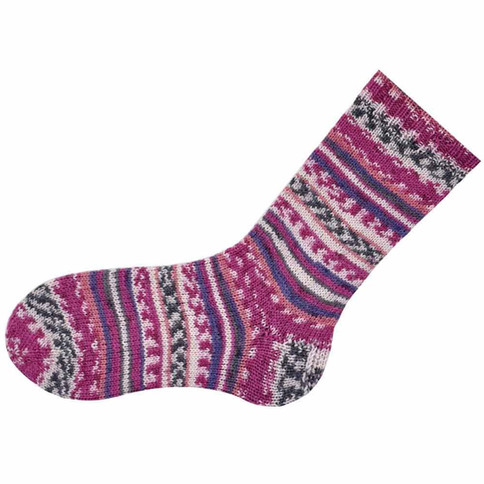 bas en laine Wacki saki wisdom yarns de couleur 401