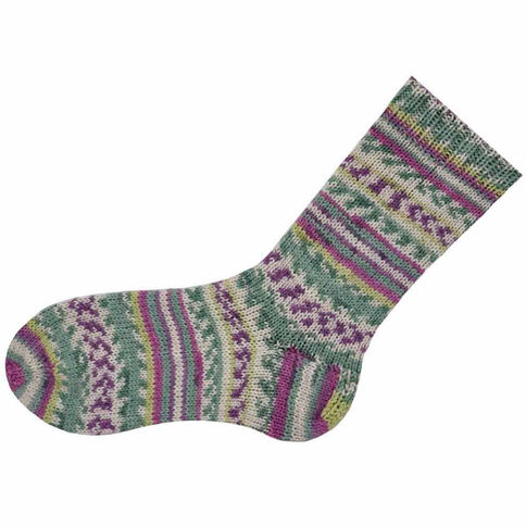 bas en laine Wacki saki wisdom yarns de couleur 402