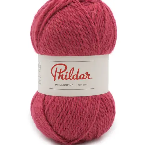 Pelote de laine PHILDAR Looping coloris Bengale 34313.2144