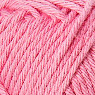 echantillon de la laine en coton ricorumi DK de couleur 12 ROSE BONBON