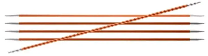 paquet de 5 aiguilles double pointes en zing 2.75mm