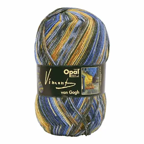 Pelote de laine à bas OPAL 5431 "Café Terrace at Night"