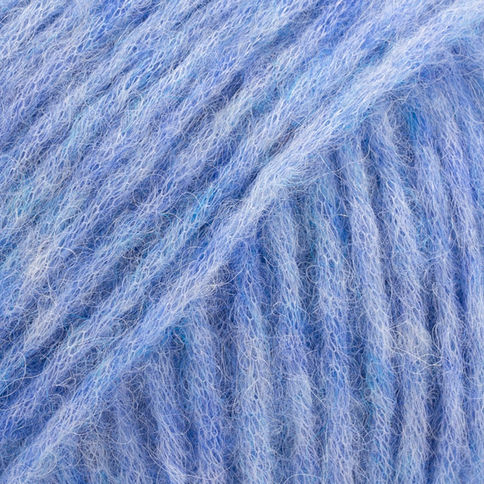 Image de laine en gros plan drops, Air de couleur bleu 16