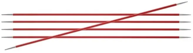 paquet de 5 aiguilles double pointes en zing 2.5mm