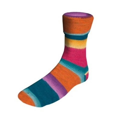 exemple de bas en laine lang super soxx de couleur ecuador 0319