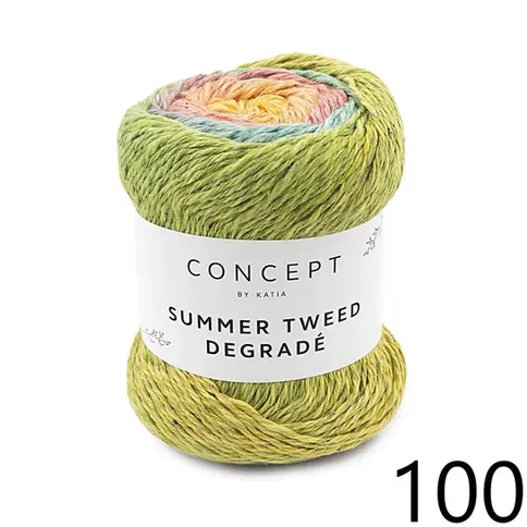 balle de laine katia  concept summe theed degradé de couleur 100