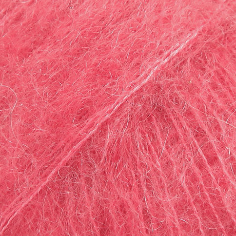 Image de la laine Drops Kid silk couleur framboise 32