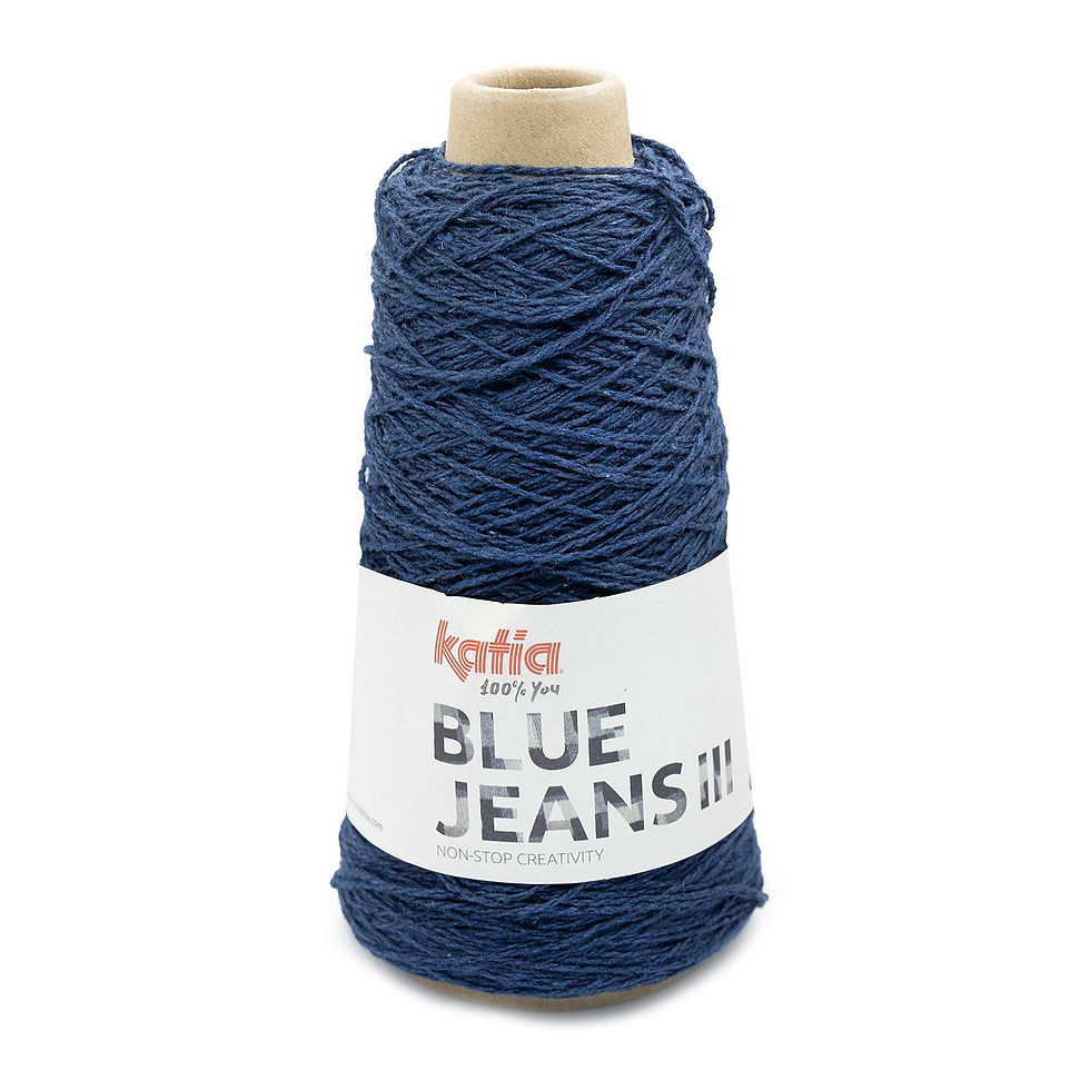 Cone de laine Katia Jeans 3 couleur 106