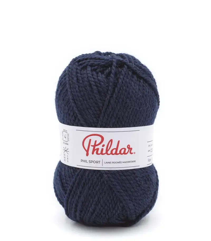 laine PHILDAR Phil Sport Marine
