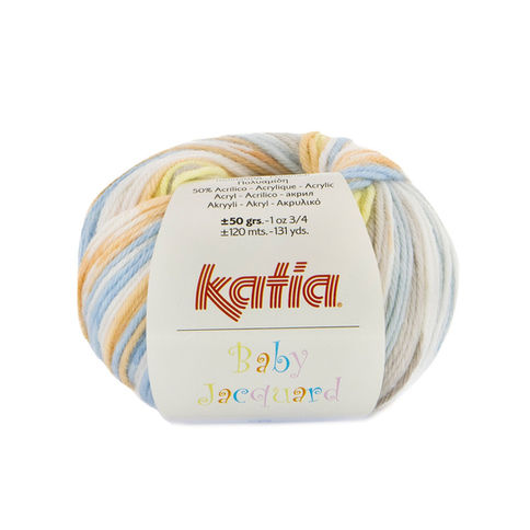 balle de laine katia Jacquard baby de couleur 98