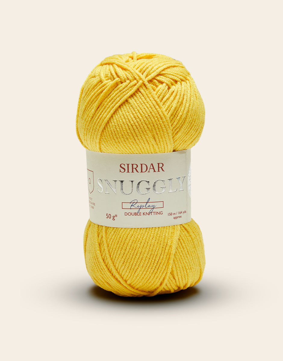 balle de laine SIRDAR SNUGGLY REPLAY BANANA SPLIT 110