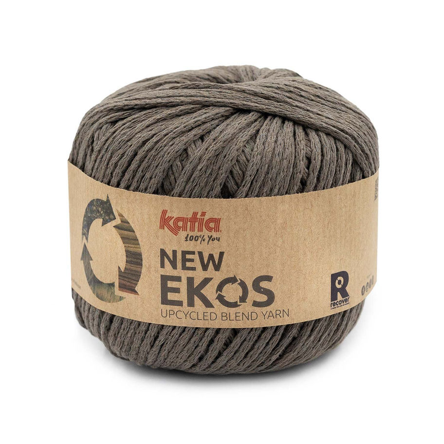 balle de coton KATIA NEW EKOS  118 GRIS BRUN