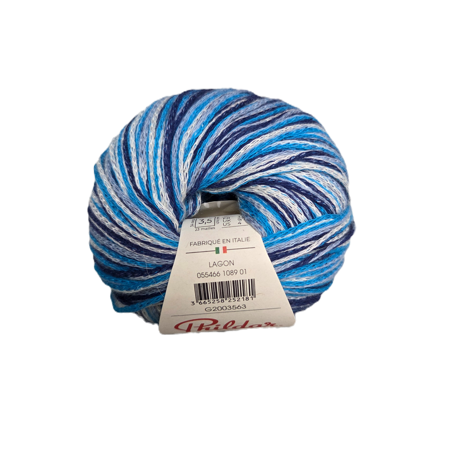 balle de laine phildar phil exotique de couleur lagon