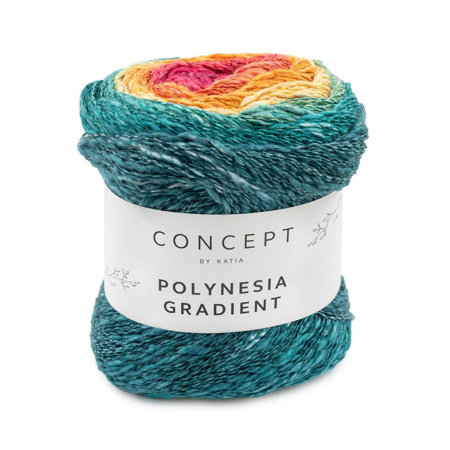 Balle de laine concept de katia Polynesia Gradient couleur 305