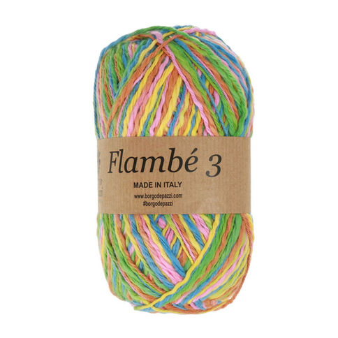 Balle de laine Borgo de'Pazzi Flambé 3 couleur: 61