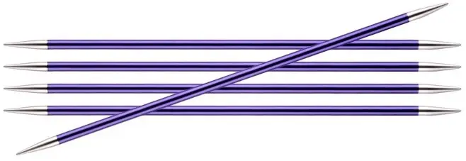 paquet de 5 aiguilles double pointes en zing 3.75mm