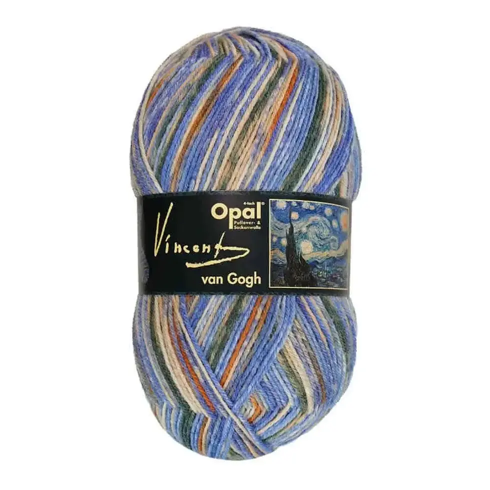 Pelote de laine à bas OPAL 5435 "La Nuit étoilée"