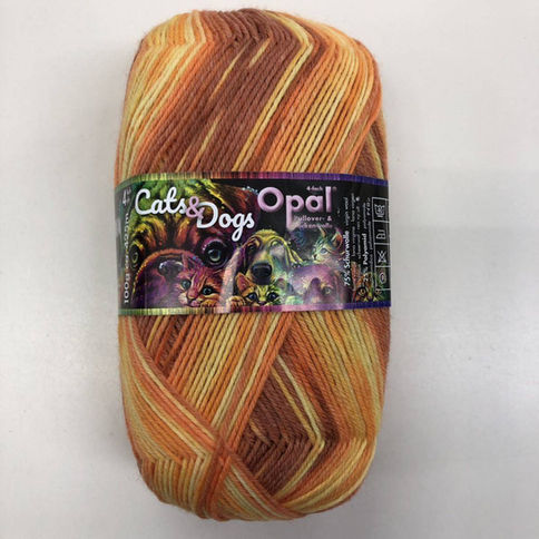 Pelote de laine à bas OPAL 11233 "Diva-like Cuddly Cat"