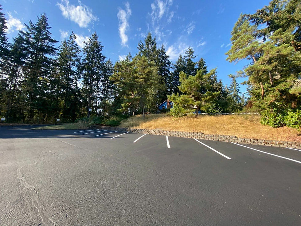 Sealcoating and line striping in Washington by NYS Enterprises Inc.