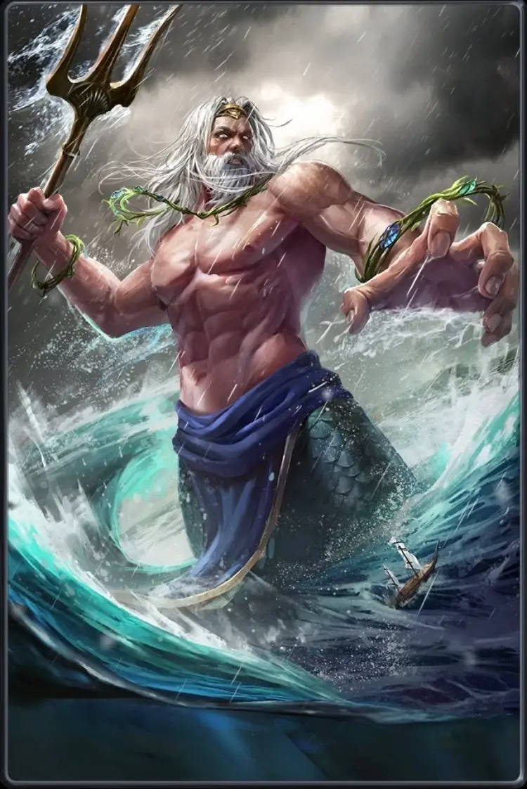 Poseidon. Credits : Liathana on Fandom Wiki website