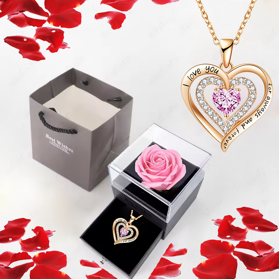Thumbnail: Ladies' Necklace Jewelry Gift Set,for Daily Wear, Gifting, Mother,Grandm