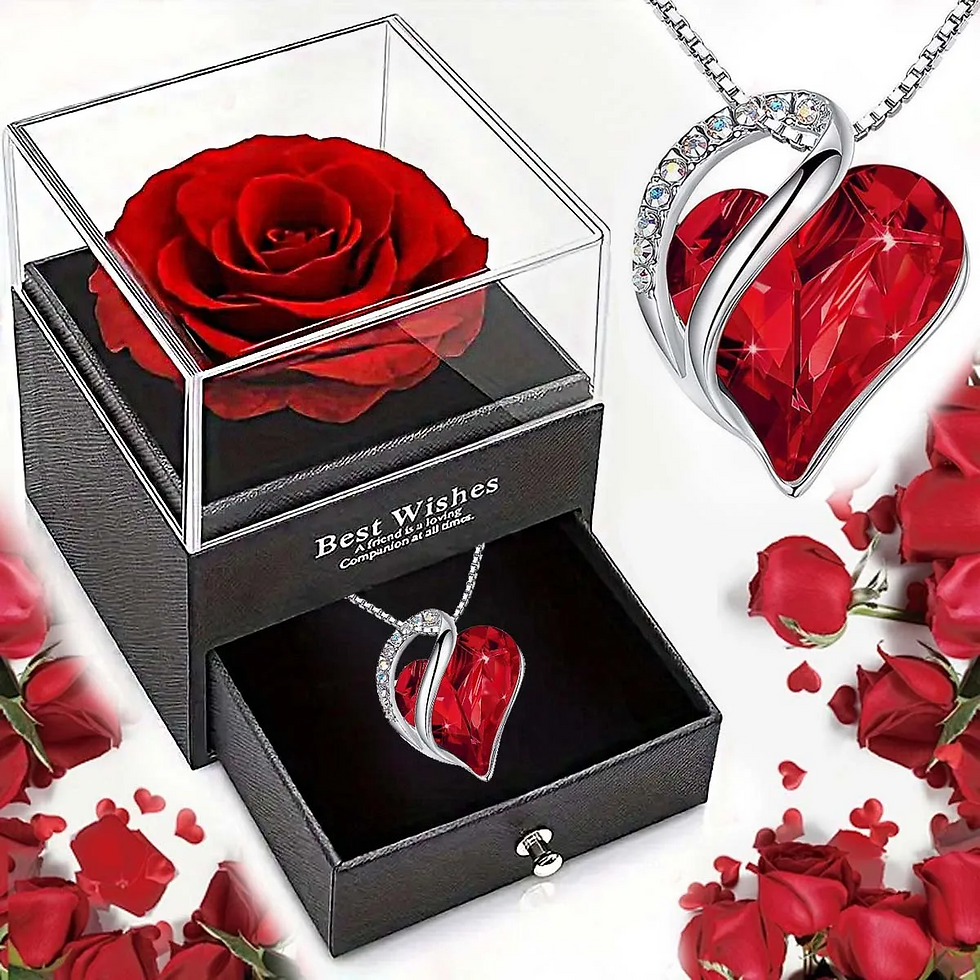 Thumbnail: Ladies' Necklace Jewelry Gift Set,for Daily Wear, Gifting, Mother,Grandm