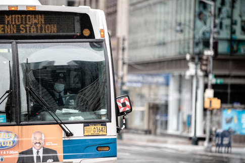 Essential Worker. Bus driver