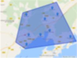 Secteur géographique liste des communes sur lesquelles je me déplace : Bouzigues, Loupian, Mèze, Pousssan, Gigean, Balaruc, Frontignan, Villeveyrac, Montbazin