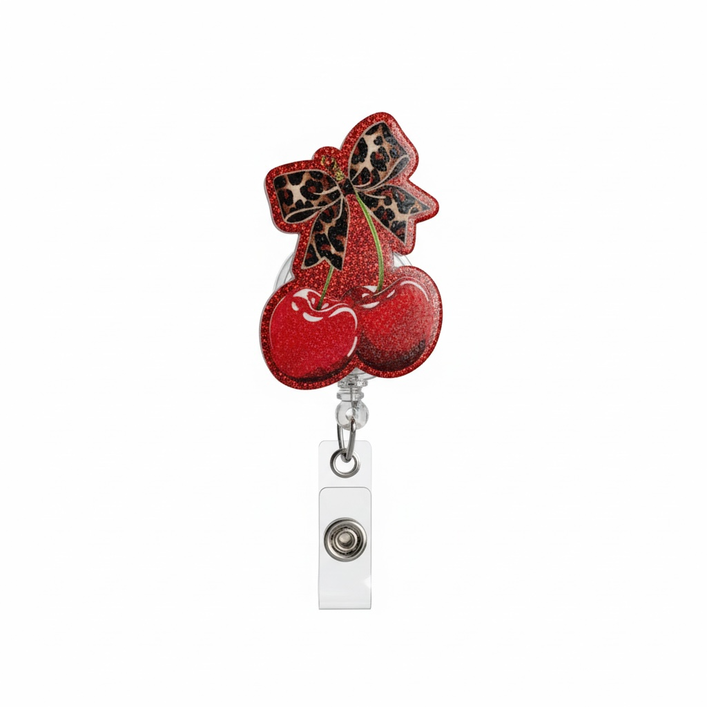 Cherry Bliss Badge Reel