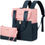 Thumbnail: Two tone Love tote Backpack 