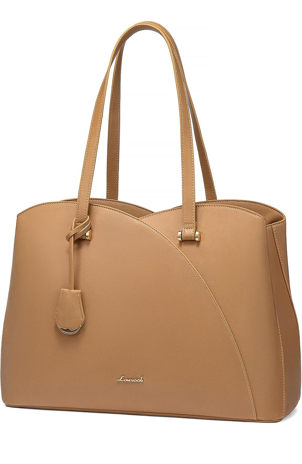 Thumbnail: Lovely All Leather laptop tote bag