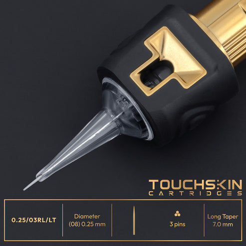 TouchSkin Gold - Nadelmodule - Round Liner