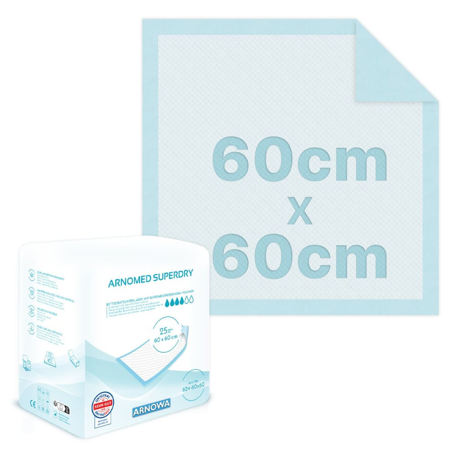 ARNOMED SUPERDRY Einweg chutzeinlage 60cm*60cm