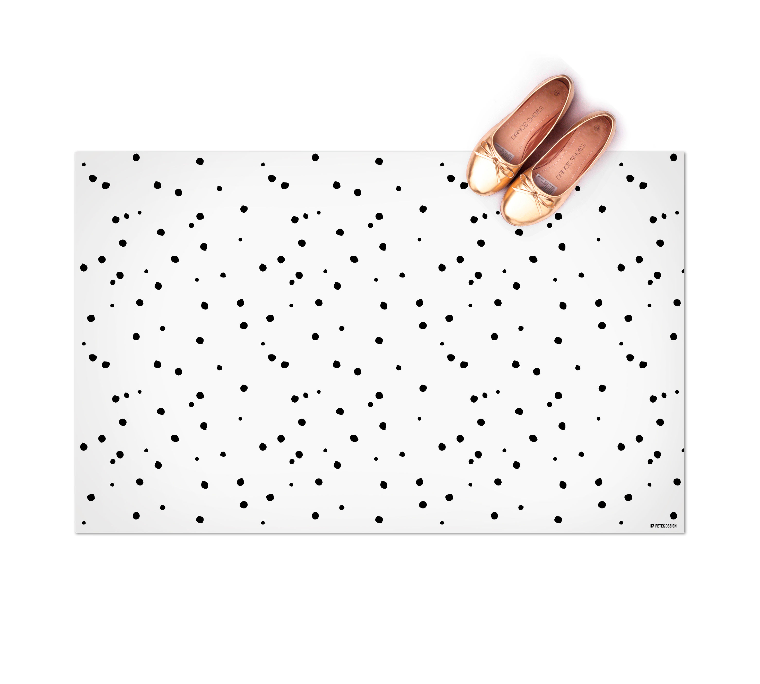 שטיח נקודות PVC גדלים לבחירה