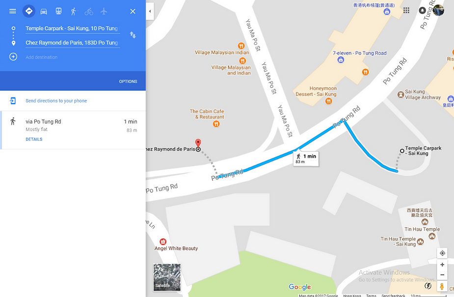 Car Park near to Chez Raymond de Paris