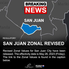 San Juan City Revised Zonal Values