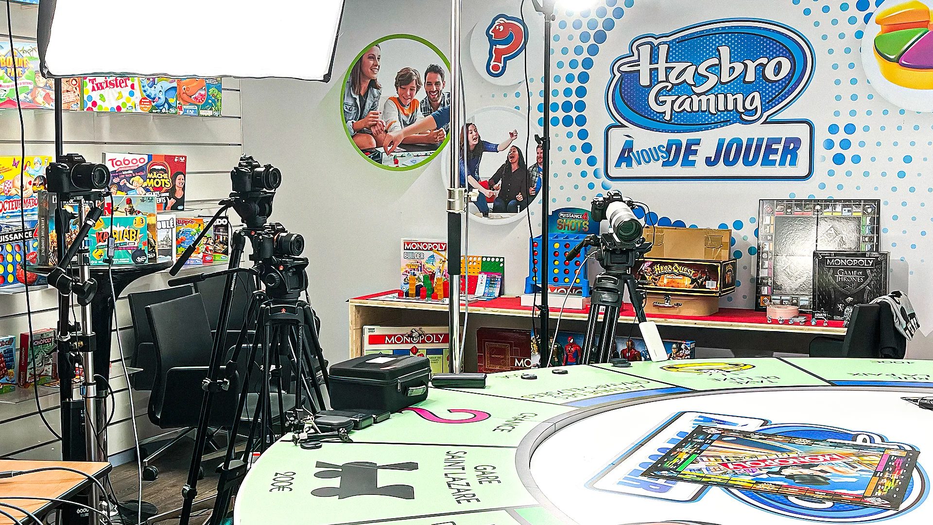 Plateau live streaming chez Hasbro pour un Live Shopping