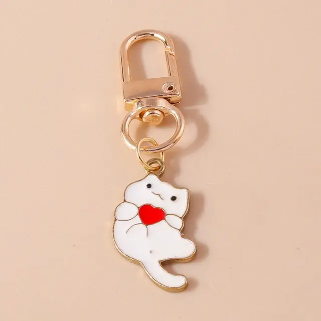 Thumbnail: little cat keyring keychain