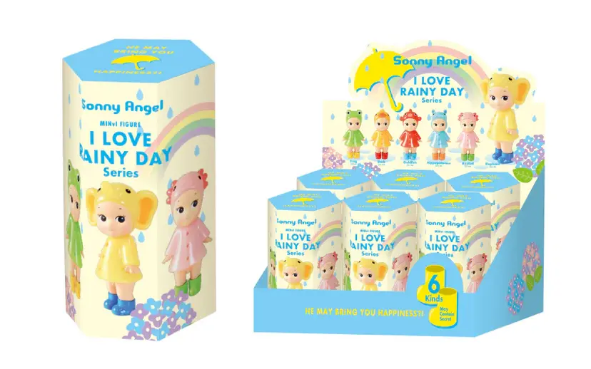 Thumbnail: sonny angel doll mini figure I love rainy day series