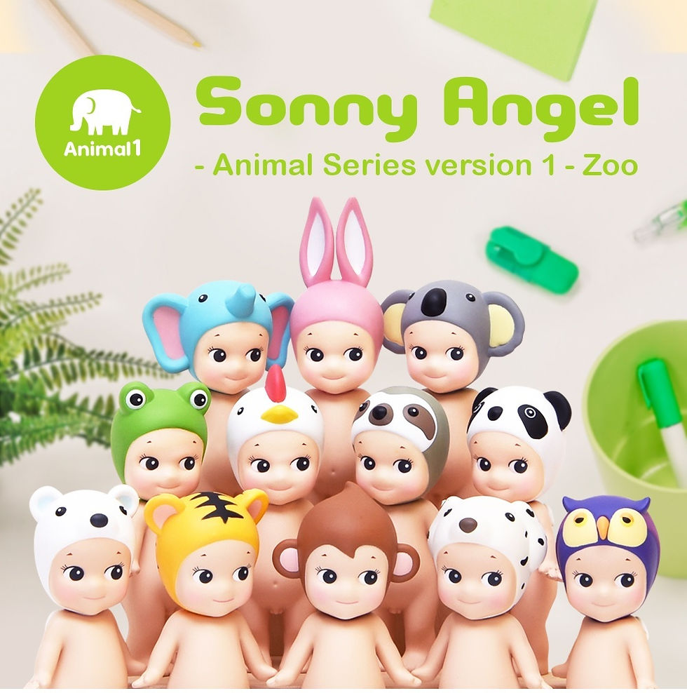 sonny angel doll mini figure - animal series 1 - zoo