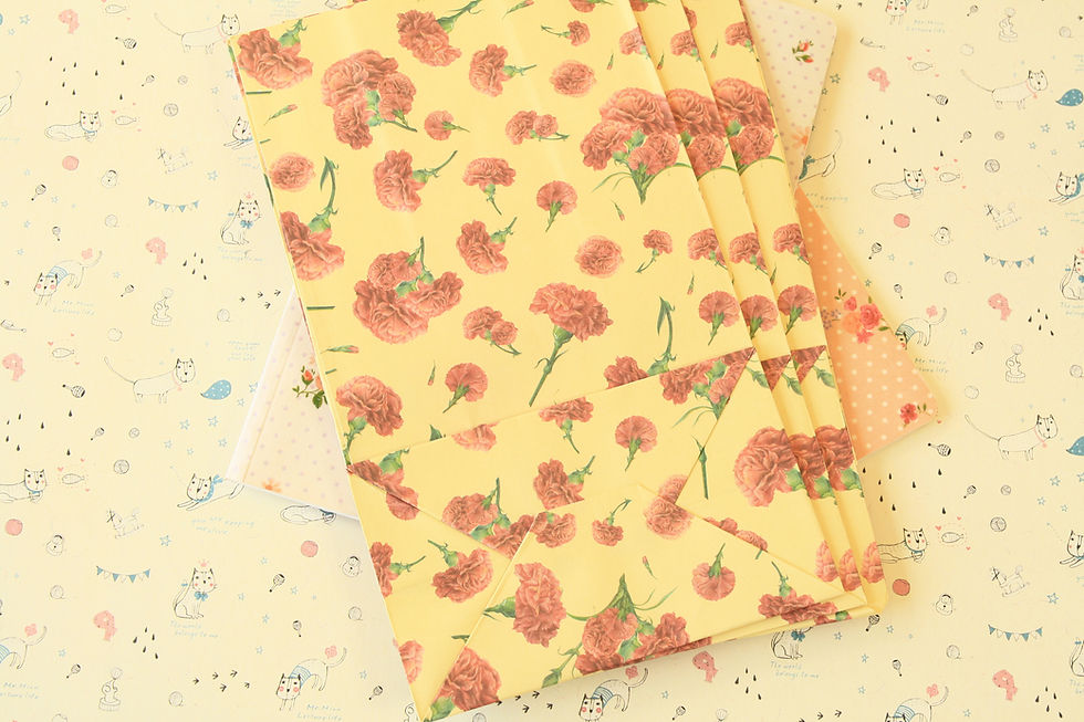 Thumbnail: country flowers floral paper bags