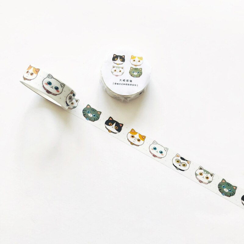 Thumbnail: moore cartoon cats washi tape