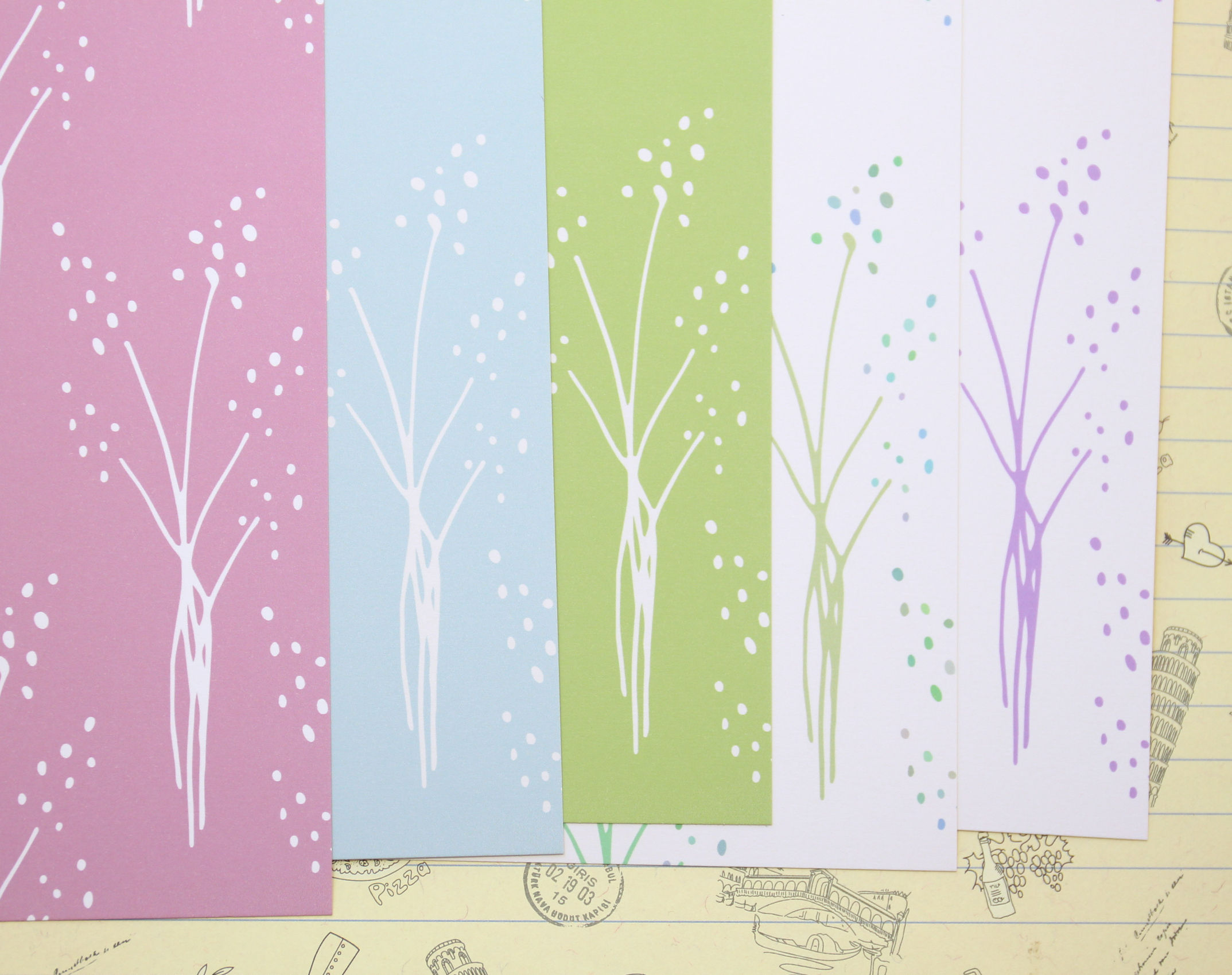 set 88 pitter patterns mix printed card stock