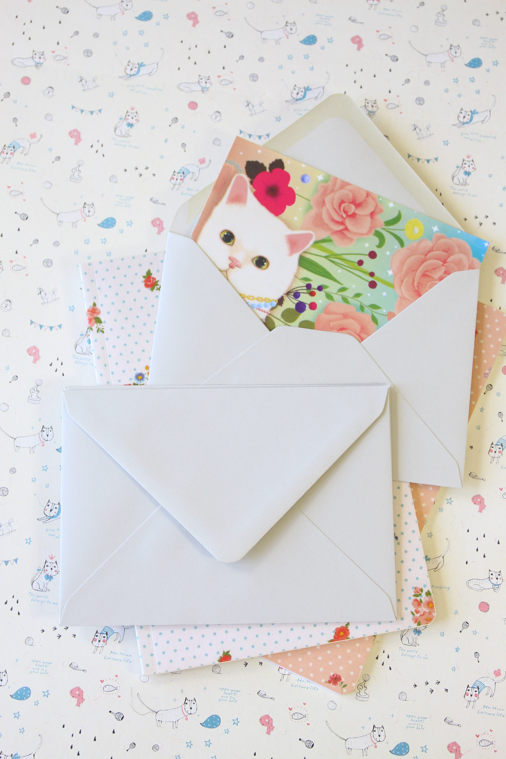 mushroom grey vintage series c6 banker envelopes